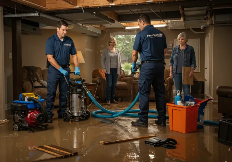 Basement Water Extraction and Removal Techniques process in Cleves, OH